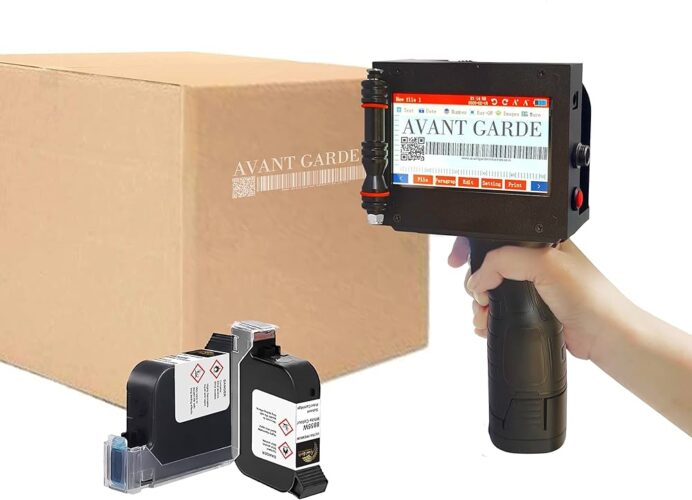 Ink and solvent jet printer